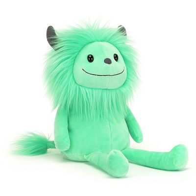 Pliušinis žaislas žalsvas monstriukas Cosmo Monster
