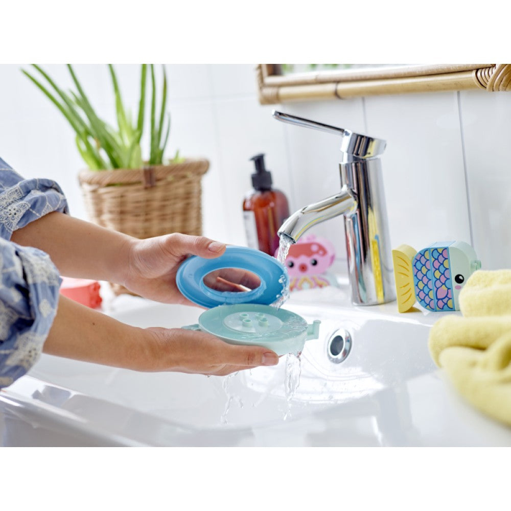 LEGO® DUPLO® | Mano pirmosios maudynių pramogos: plūduriuojanti gyvūnų sala 10966