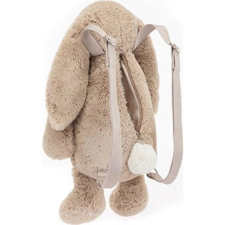 Pliušinis žaislas zuikutis JELLYCAT Bashful Beige Bunny kuprinė