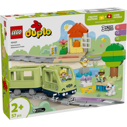 LEGO® DUPLO® | Town Interaktyvus nuotykių traukinukas 10427