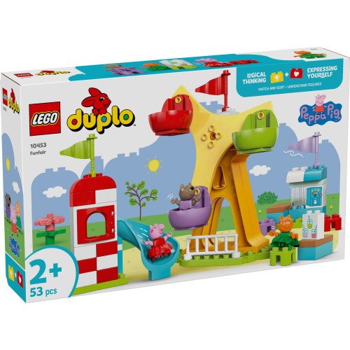 LEGO® DUPLO® | Kiaulytės Pepos atrakcionai 10453