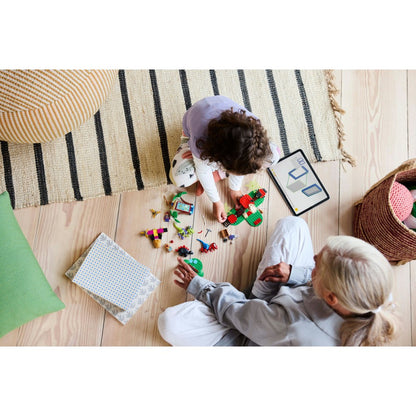 LEGO® | Marvel Spidey And His Amazing Friends Voriuko ir Gobio velociraptoriaus kova namelio medyje būstinėje 11200