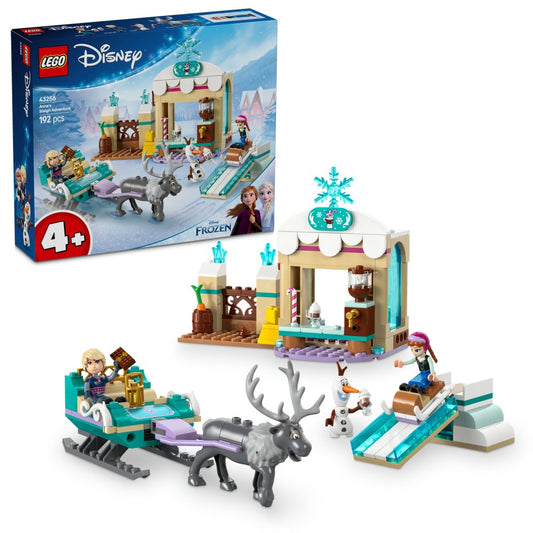 LEGO® ǀ Disney Ledo šalies Anos kelionė rogėmis 43256