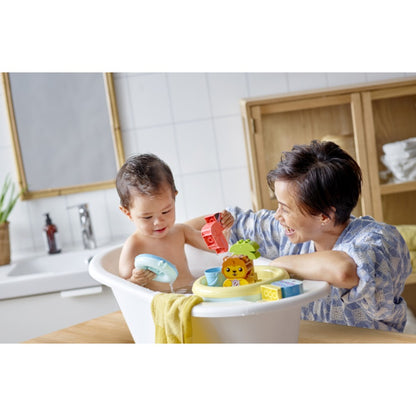 LEGO® DUPLO® | Mano pirmosios maudynių pramogos: plūduriuojanti gyvūnų sala 10966