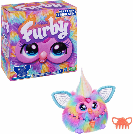 Interaktyvus žaislas FURBY  minkštas Tie Dye, F8900