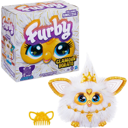 Interaktyvus  žaislas FURBY minkštas Gold Glam, G1938UU0