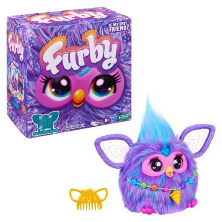 Interaktyvus žaislas FURBY minkštas Purple, F6743