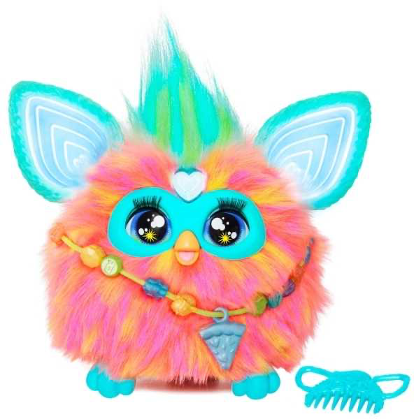 Interaktyvus žaislas FURBY minkštas Coral, F6744