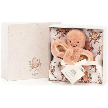 Kūdikio dovanų rinkinys ODELL Octopus