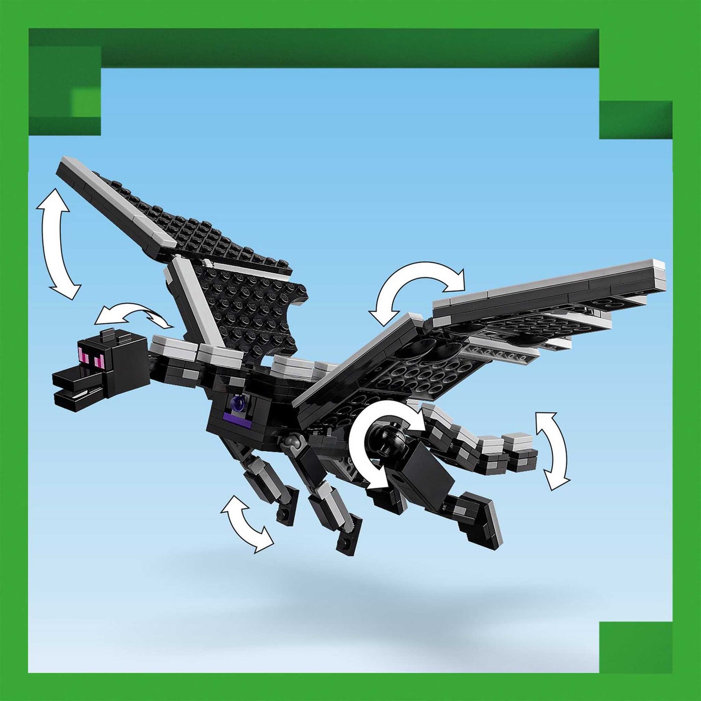 LEGO® Minecraft® I Enderio drakonas ir Pabaigos laivas 21264