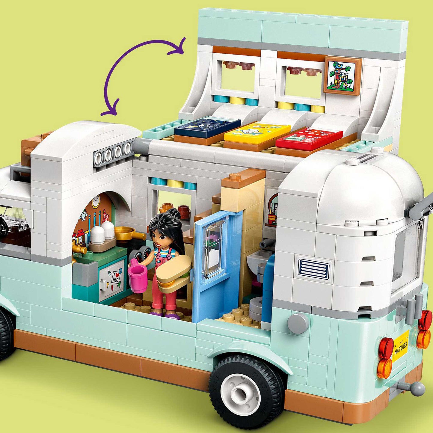 LEGO® FRIENDS ǀ Namelio ant ratų nuotykis 42663
