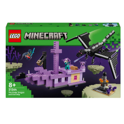 LEGO® Minecraft® I Enderio drakonas ir Pabaigos laivas 21264
