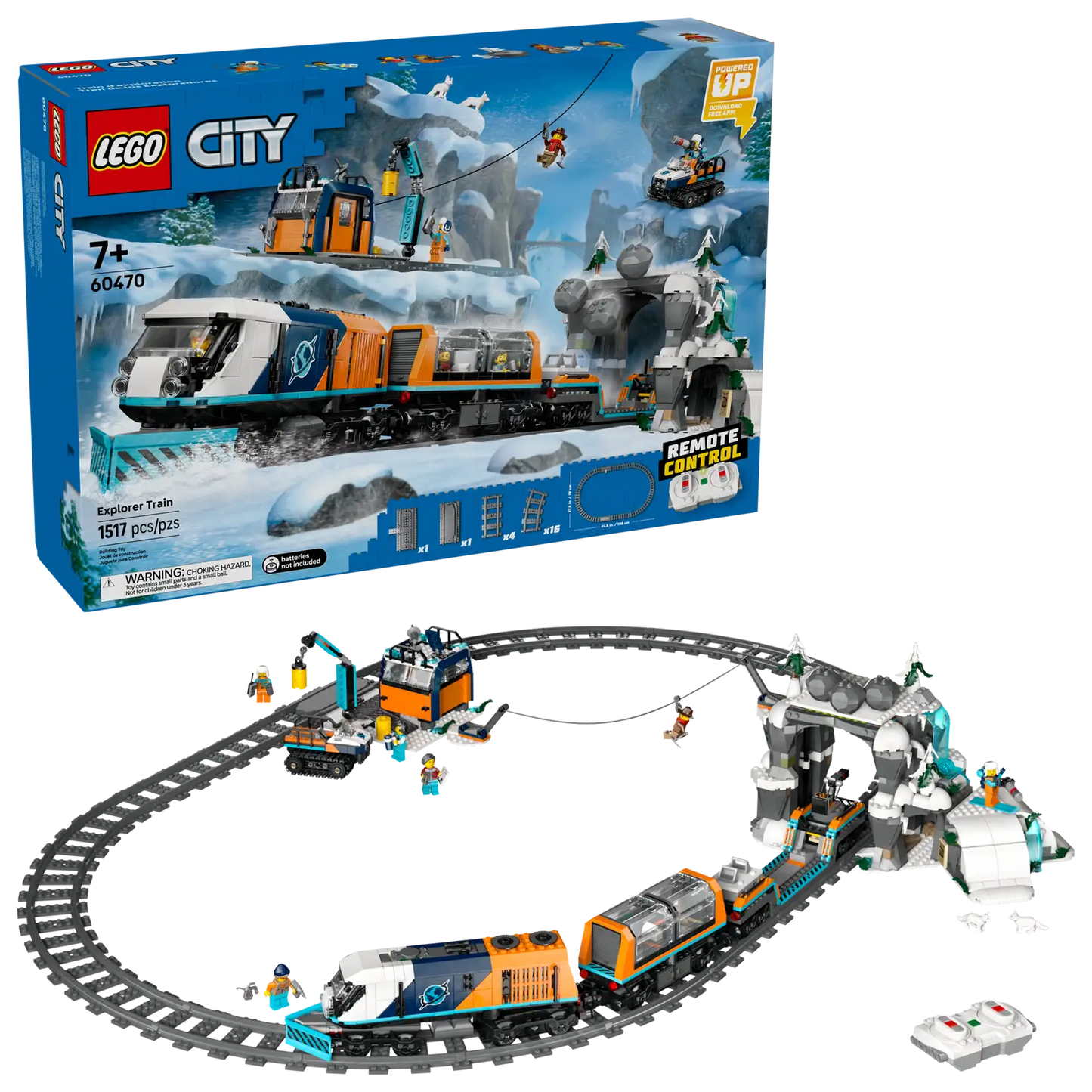 LEGO® City ǀ Poliarinis ekspresas 60470